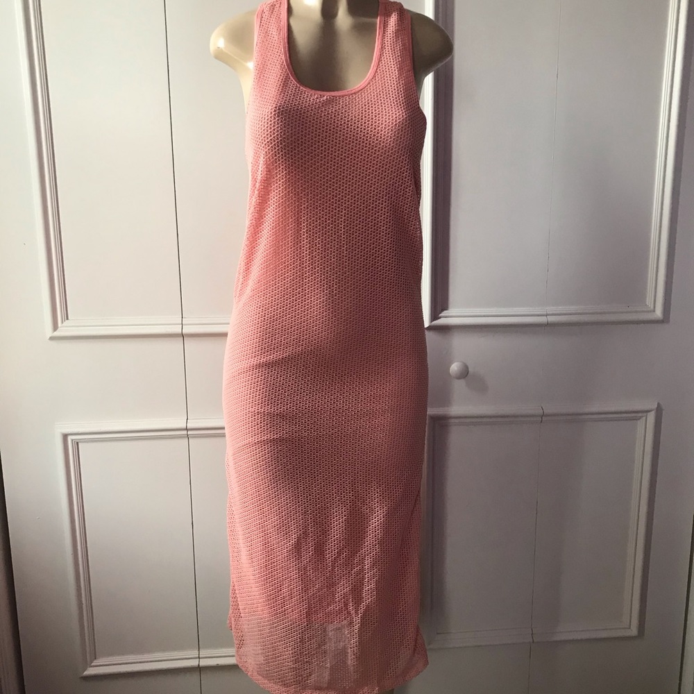 Cotton On Peach Sleeveless Dress Size Small Preloved
